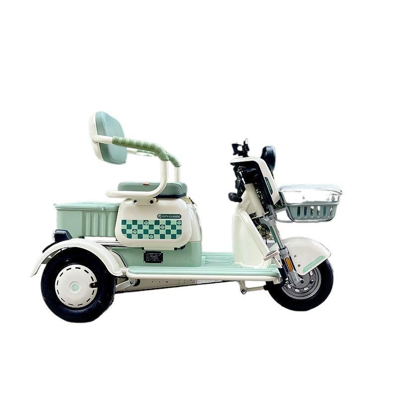 Electric passenger tricycle