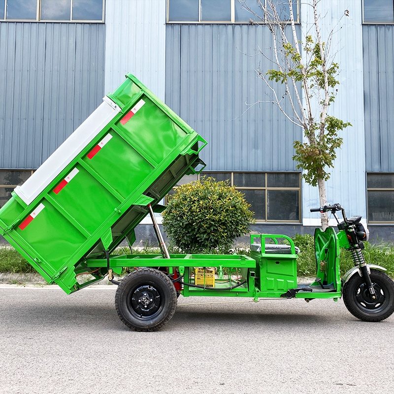 Electric sanitation tricycle